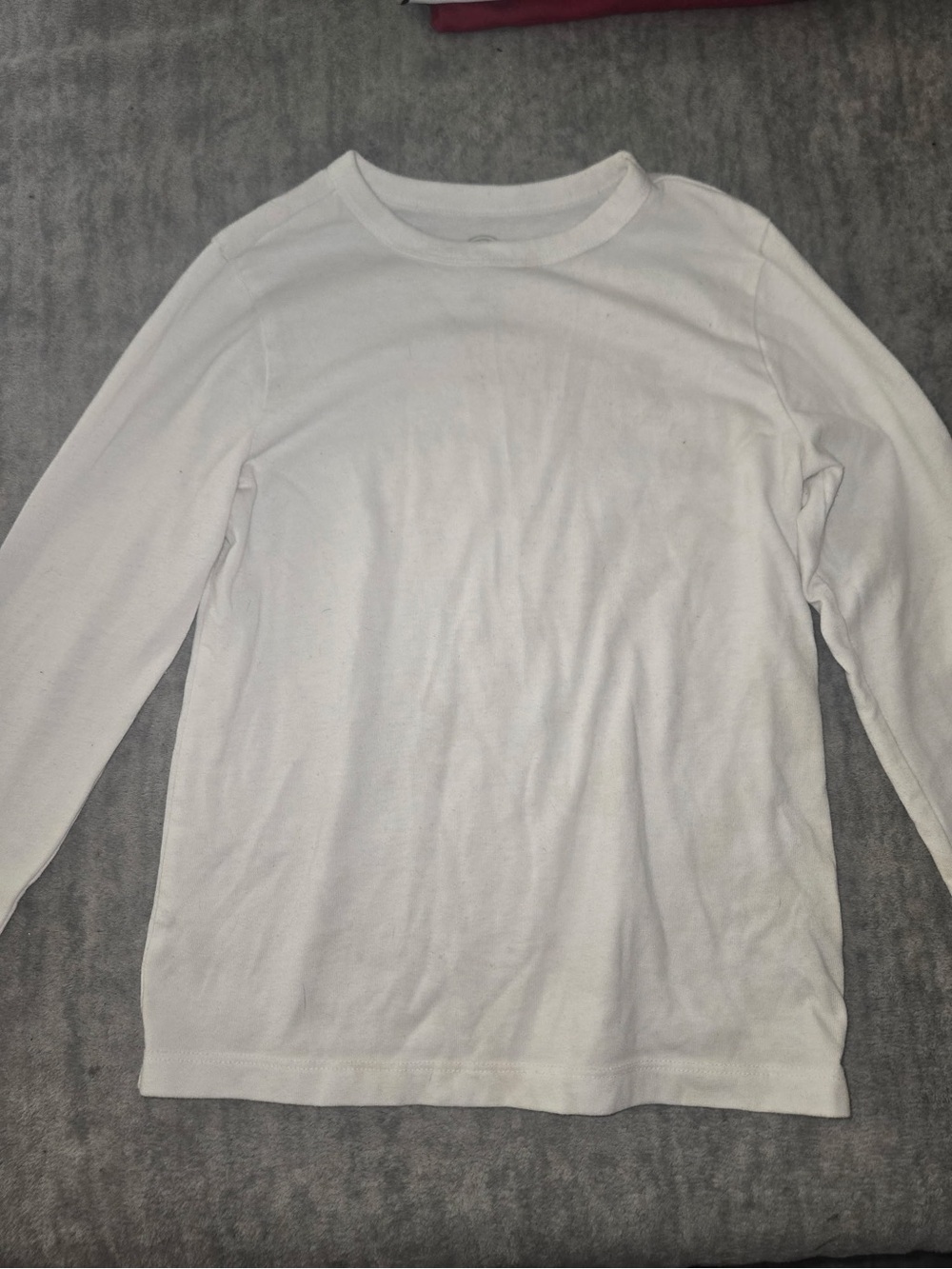 The Children's Place White Long-Sleeve Crewneck Tee